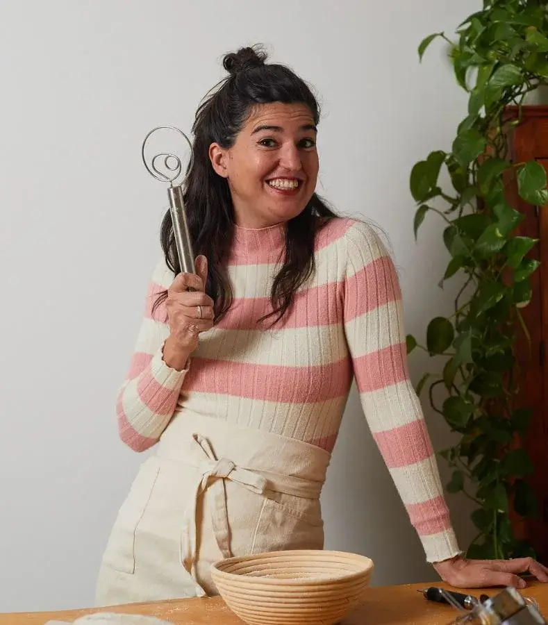 Lucía Gómez creadora de la escuela Cocinando el Cambio 